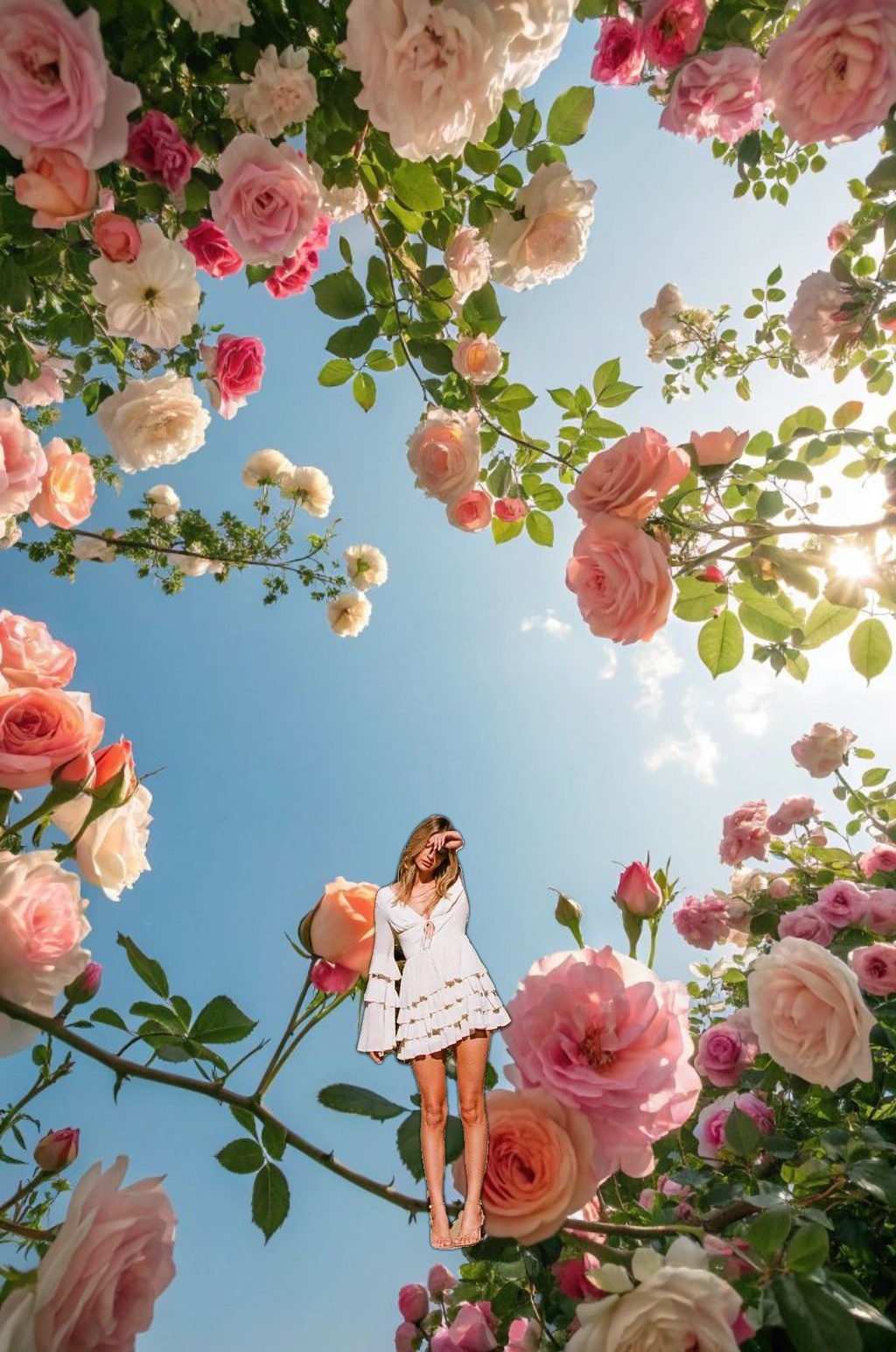 Mini ALB Ruffle Dress