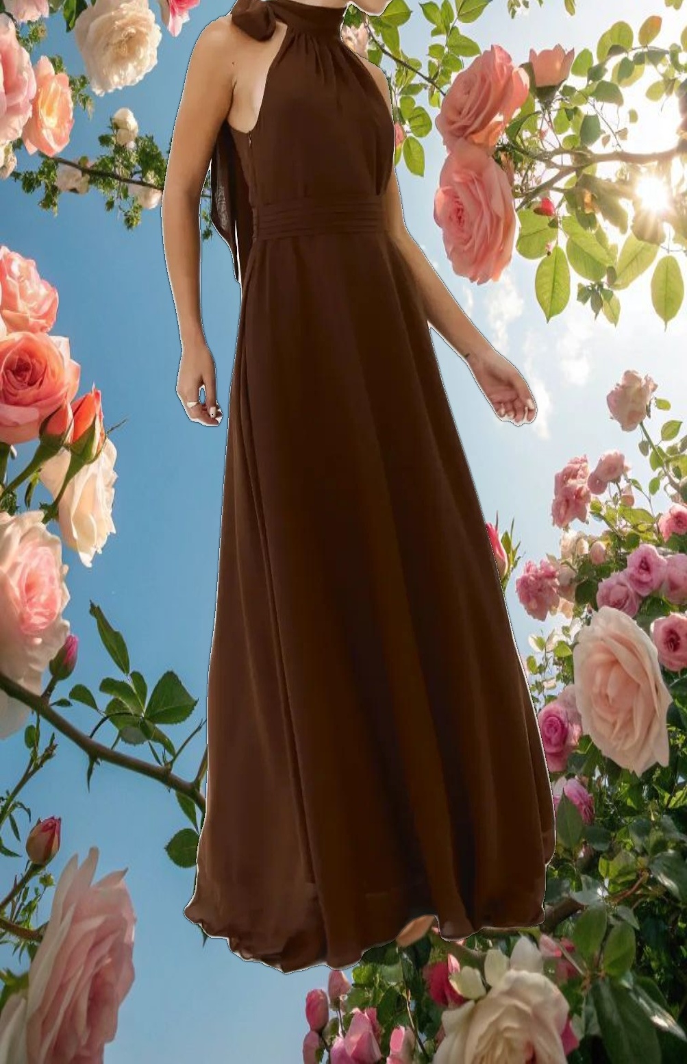Mocha Maxi Dress