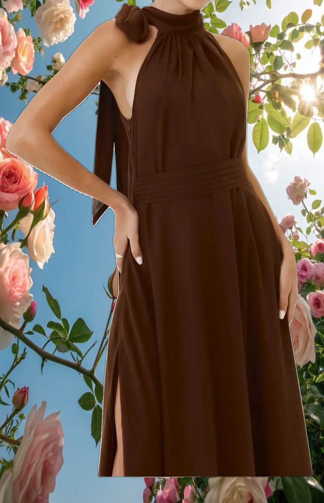 Mocha Maxi Dress