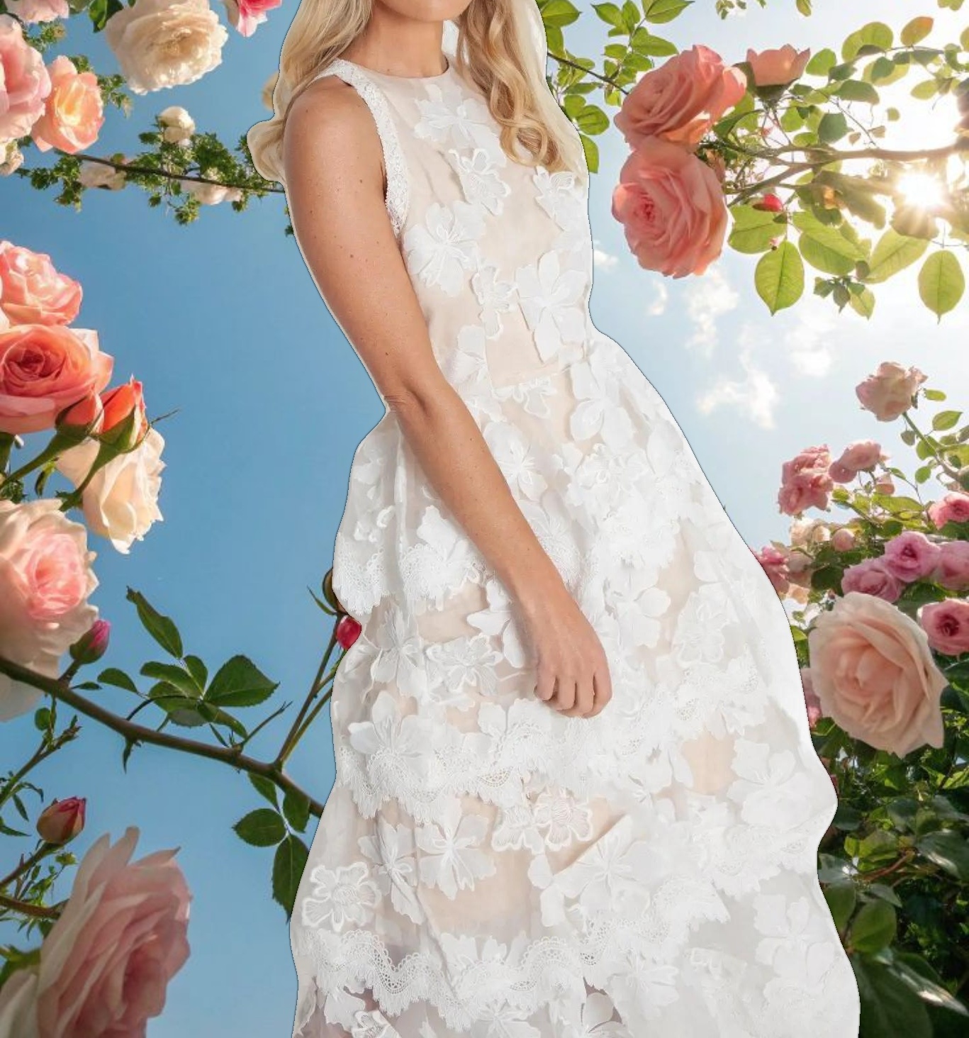 Hepburn Flower Dress