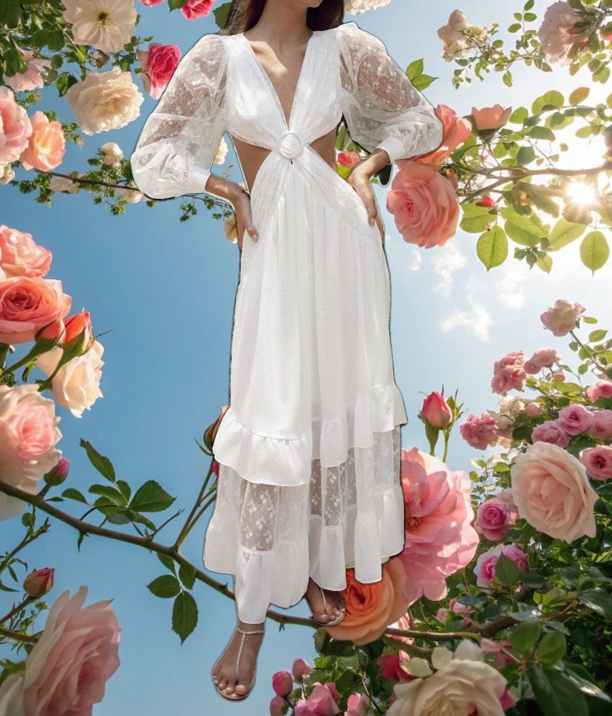 The Love Story Cut Out Dress