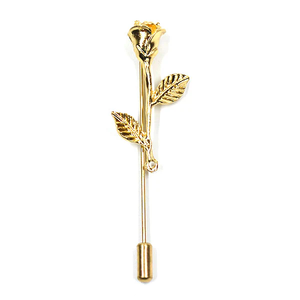 Striped Linen Champagne Tie Set