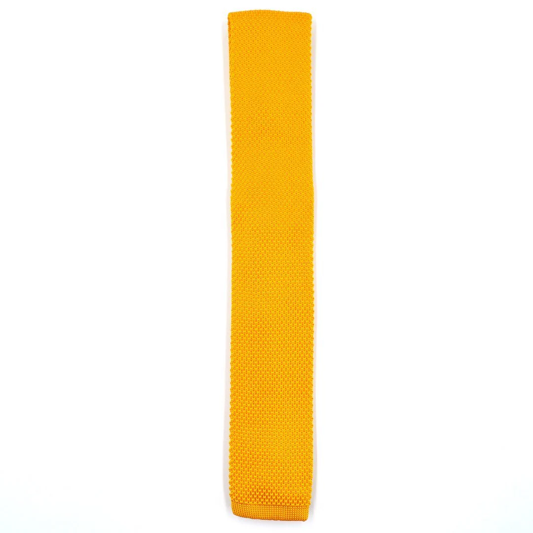 Knitted Dijon Tie