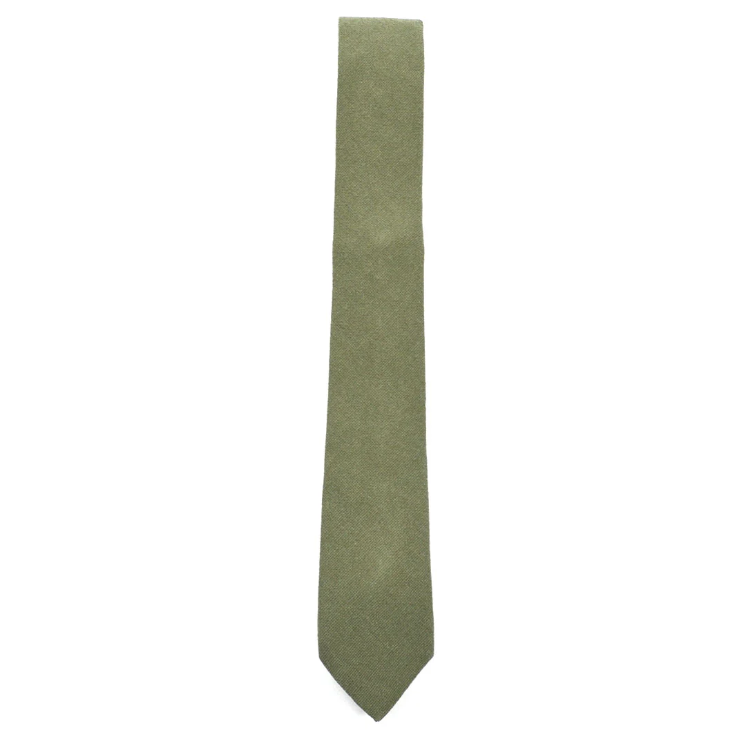 Linen Sage Green Tie