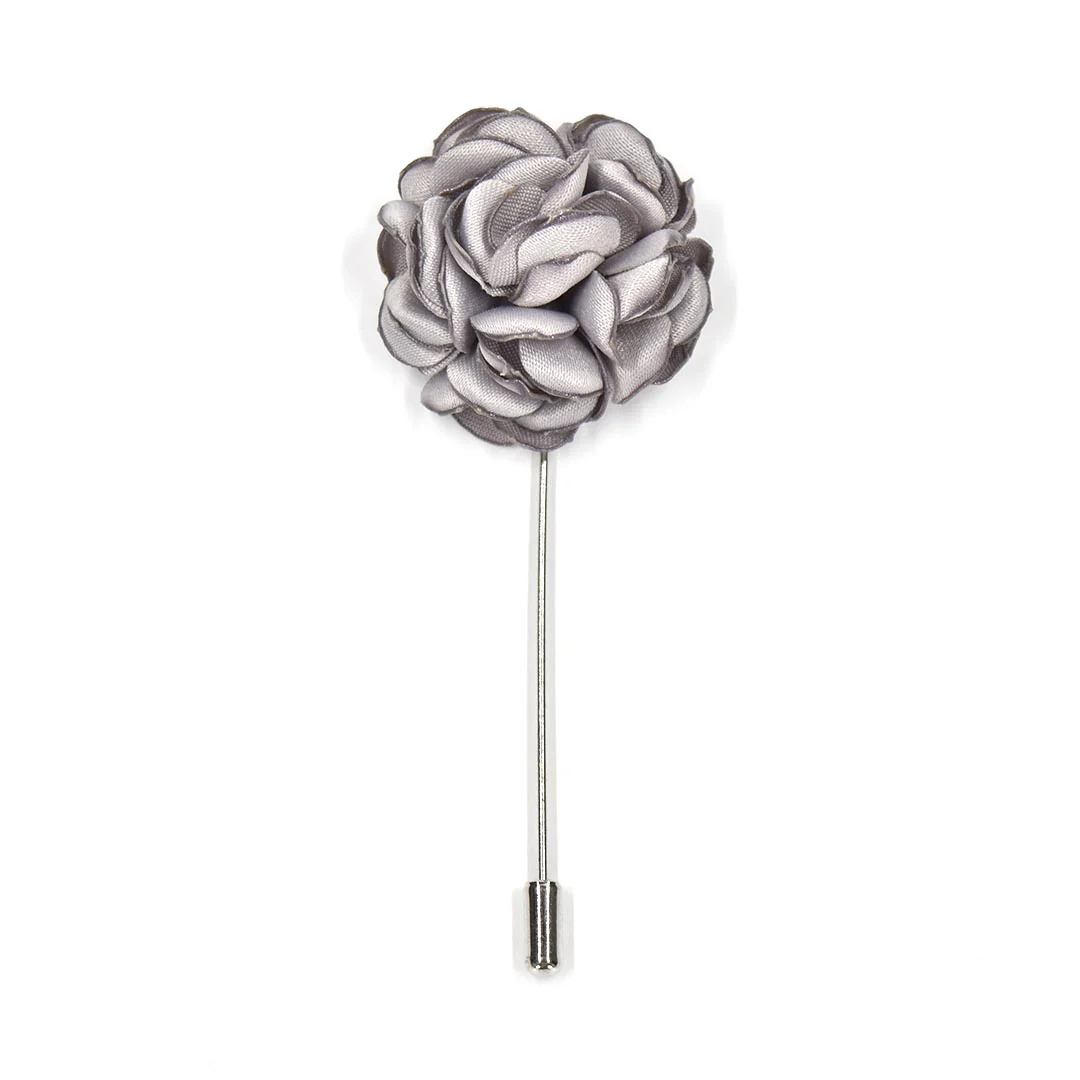 Lapel Pin - Rose Grey