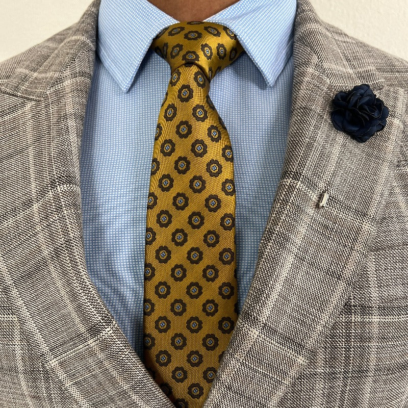 Royal Golden Dots Tie