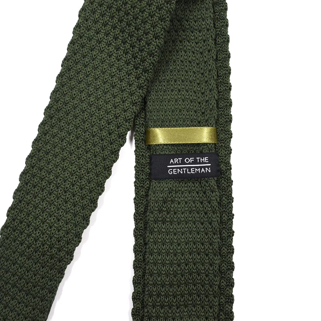 Knitted Point OD Tie