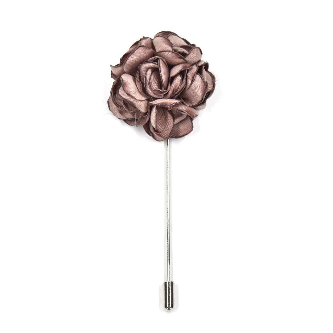Lapel Pin - Rose Taupe