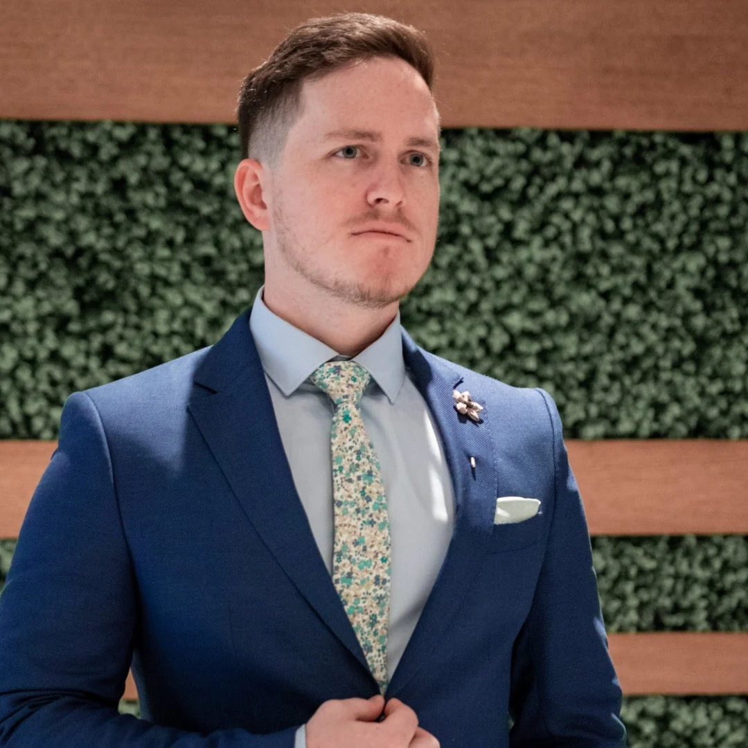 Lapel Pin - Wildflower Teak