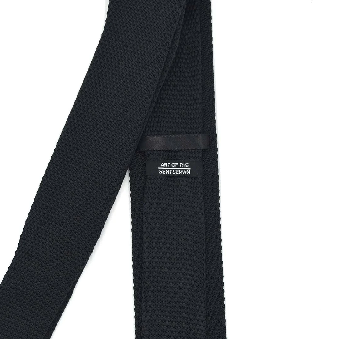 Knitted Slate Tie