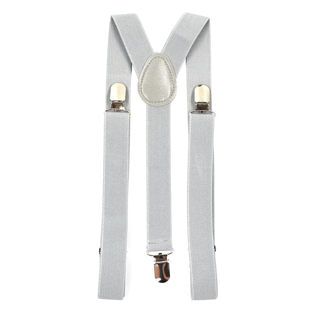 Solid Silver Suspenders