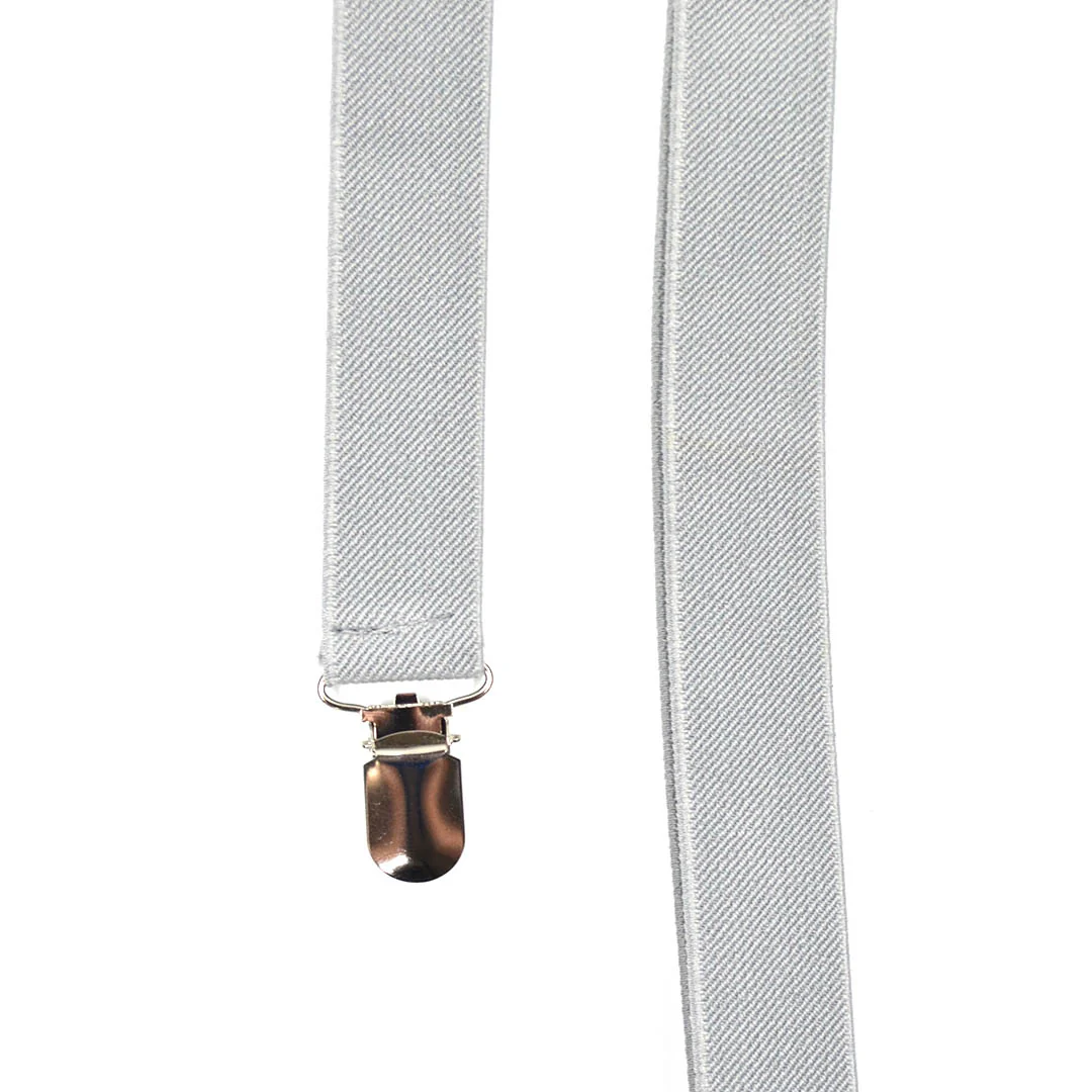 Solid Silver Suspenders
