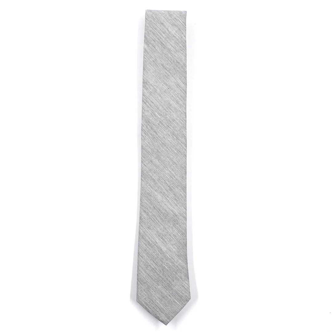 Linen Grey Tie