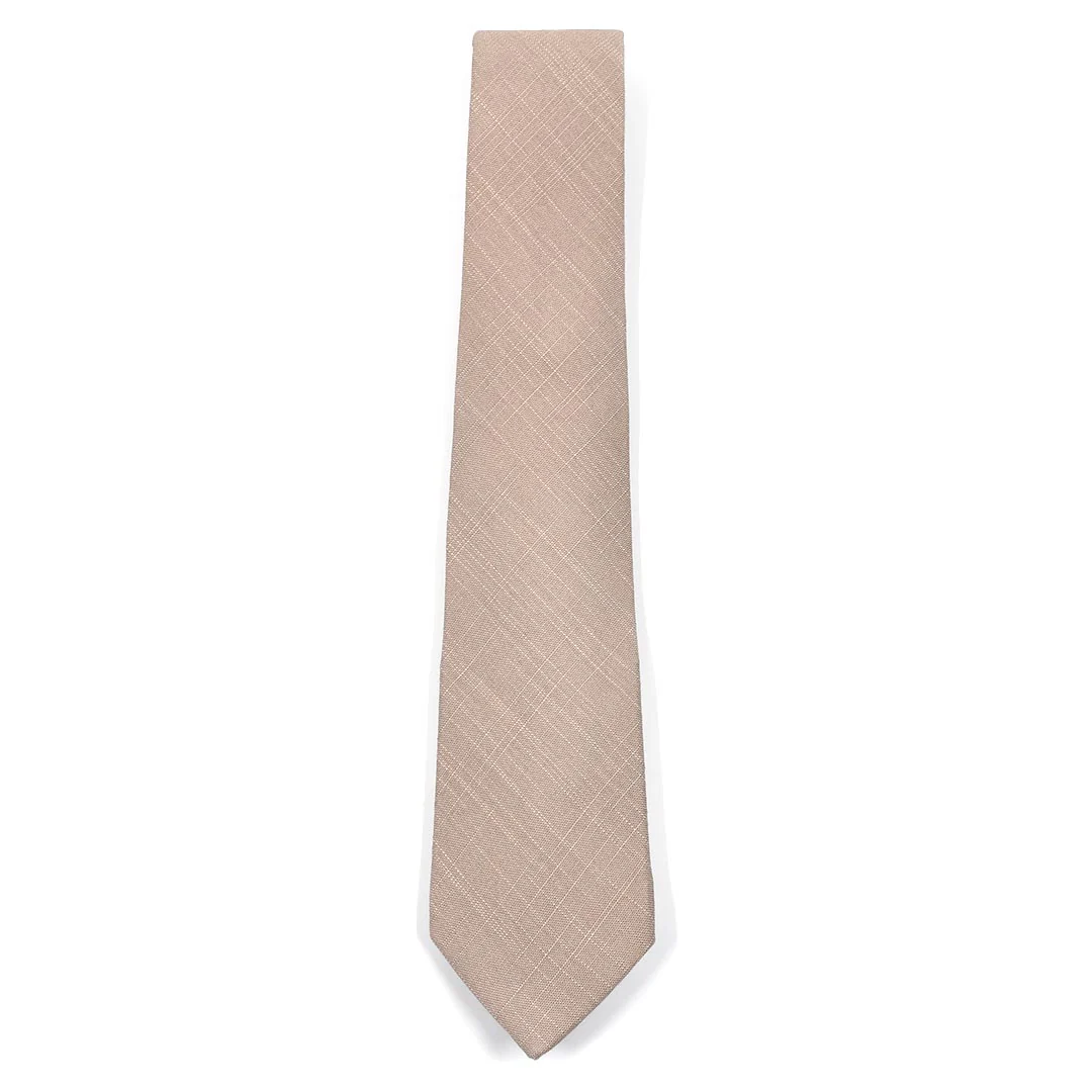 Linen Taupe Tie