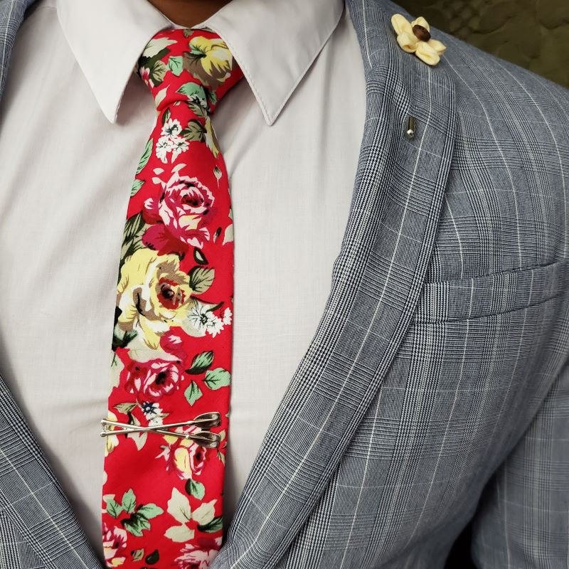 Lapel Pin - Wildflower Lemon