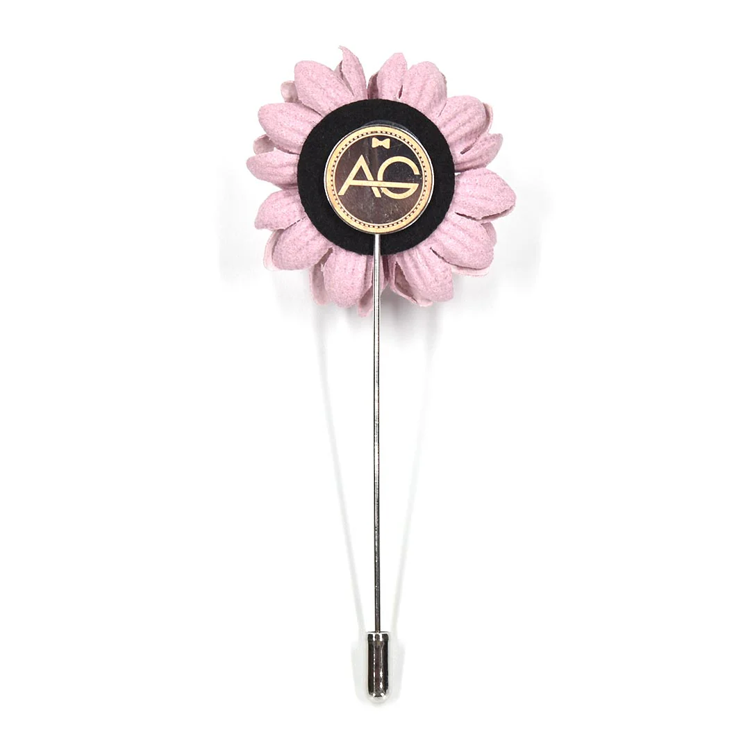 Lapel Pin - Hyacinth Buds Pink