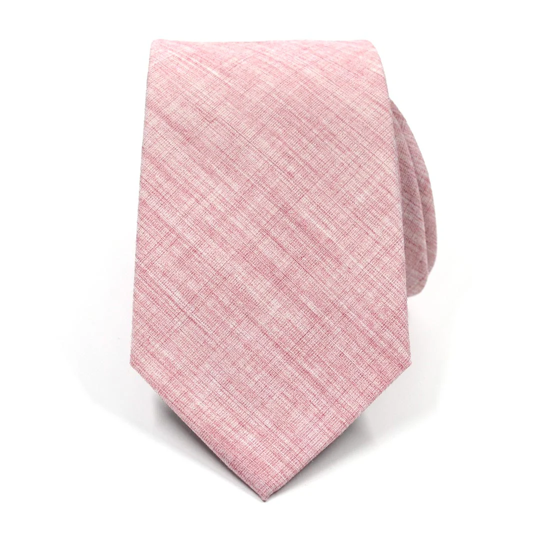 Linen Pink Tie