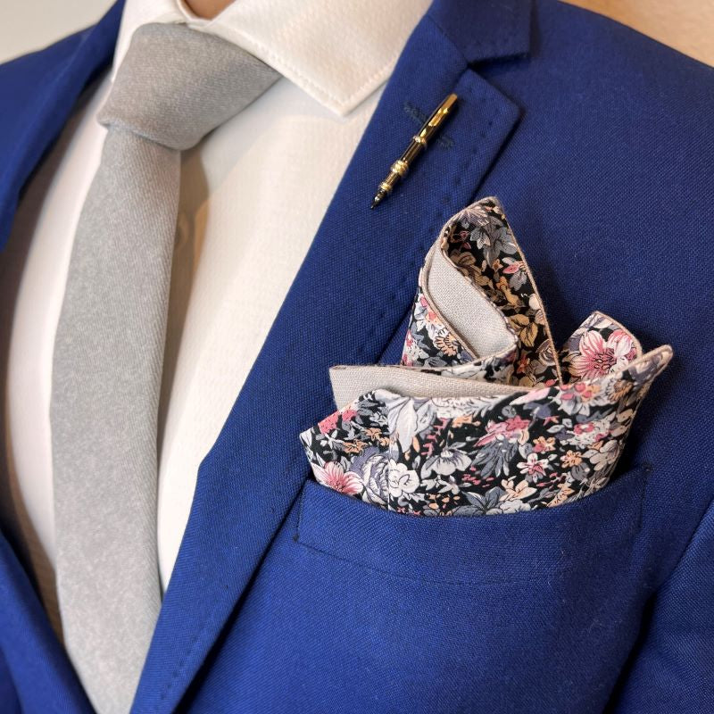 Pewter Pen Gold Lapel Pin