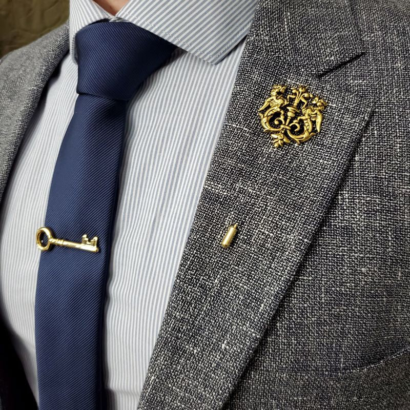 Lapel Pin - Bronze Royal Crest