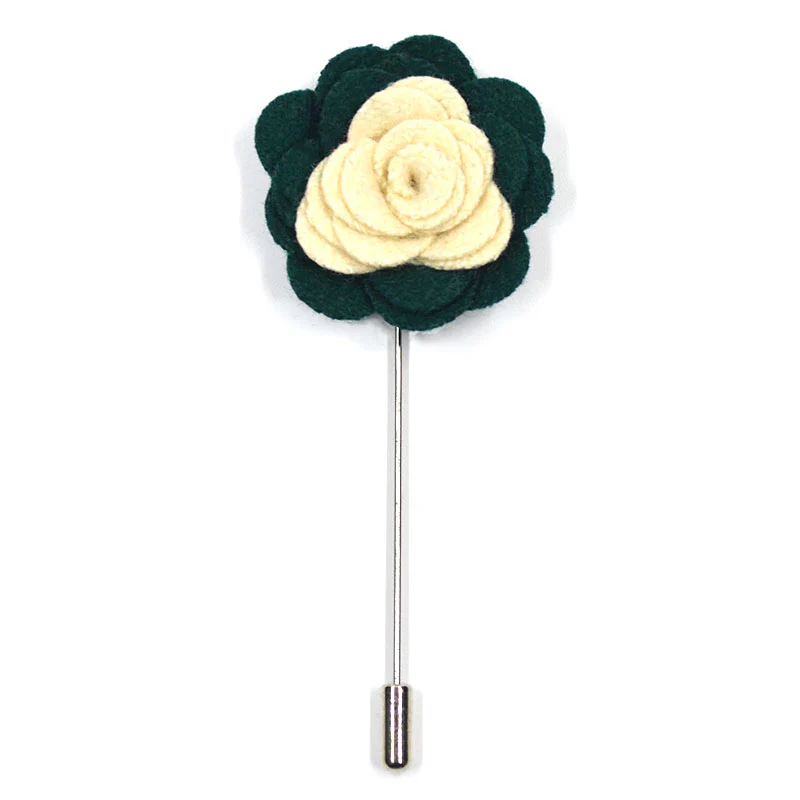 Lapel Pin - Floral Vanilla Juniper
