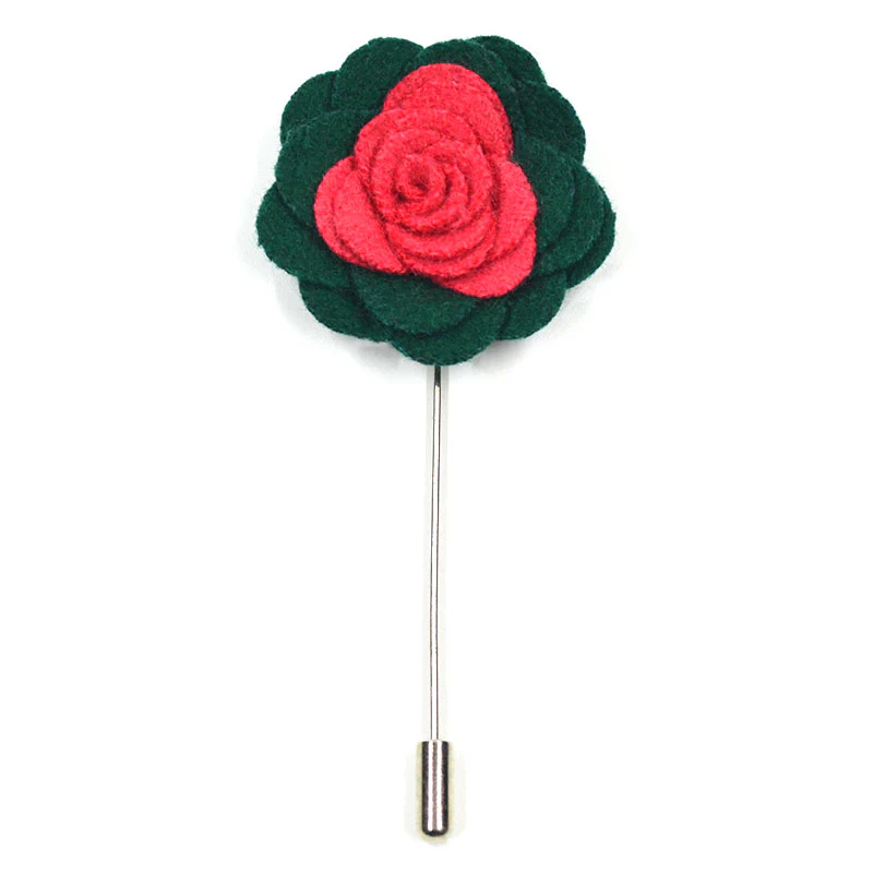 Lapel Pin - Floral Sherbet Crocodile
