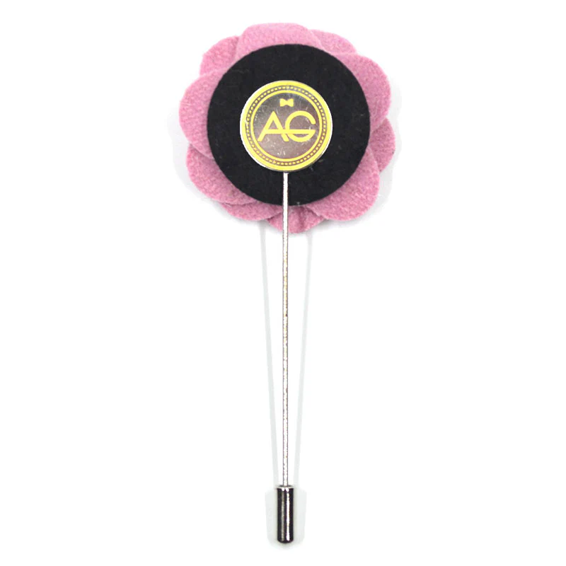 Lapel Pin - Floral Blush