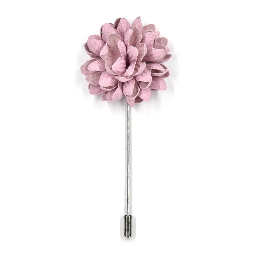 Lapel Pin - Hyacinth Buds Pink