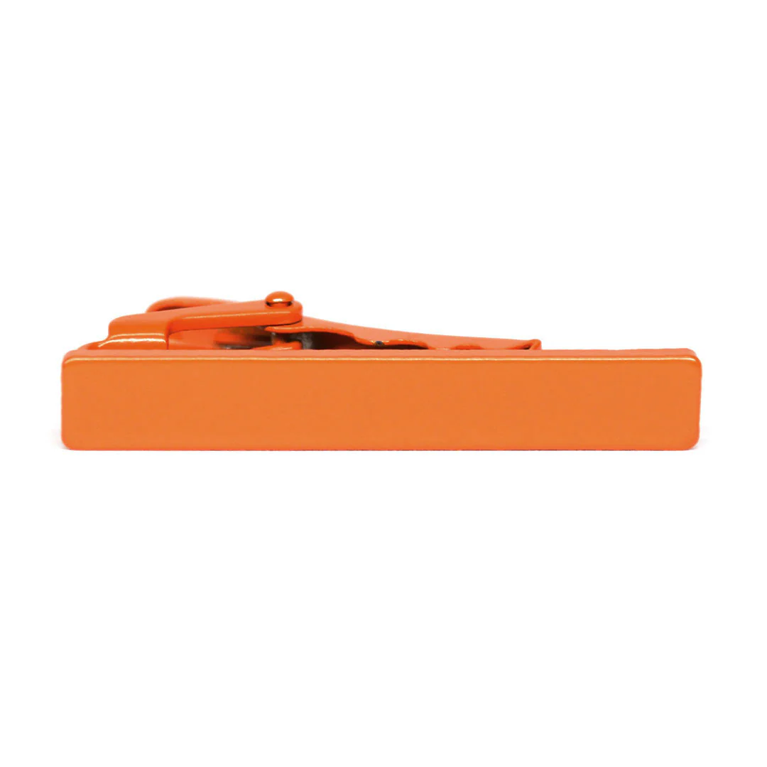 Floral Orange Blooms Tie Set