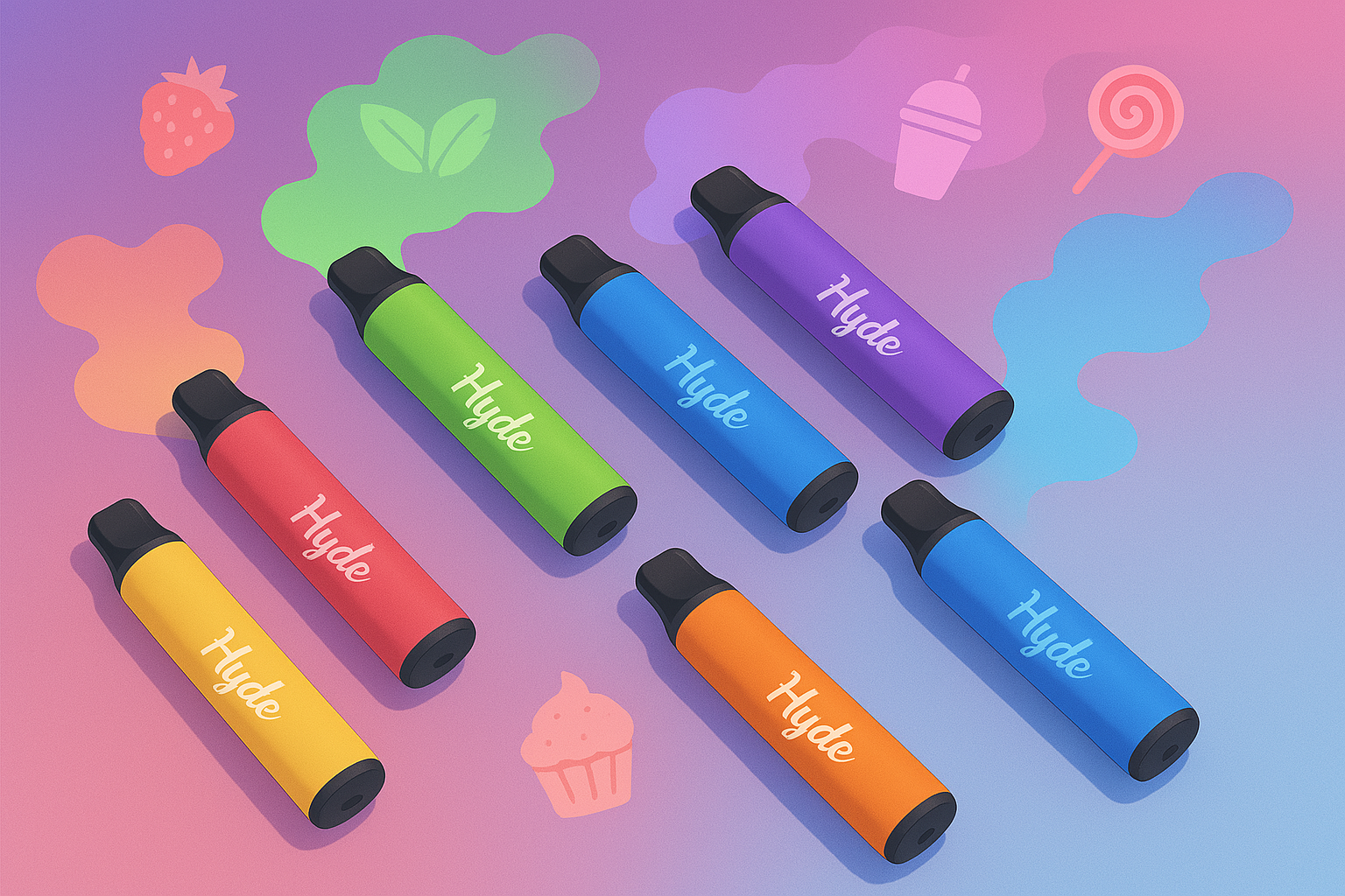 Top-bewertete Hyde Vape Geschmacksrichtungen – von echten Nutzern bewertet