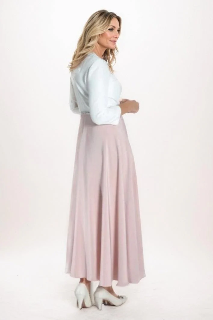 A-Line Maxi Chiffon Mother Of The Bride Dress CM0282