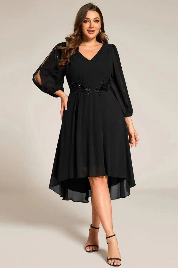 A-Line Midi Lace Dress CS0689
