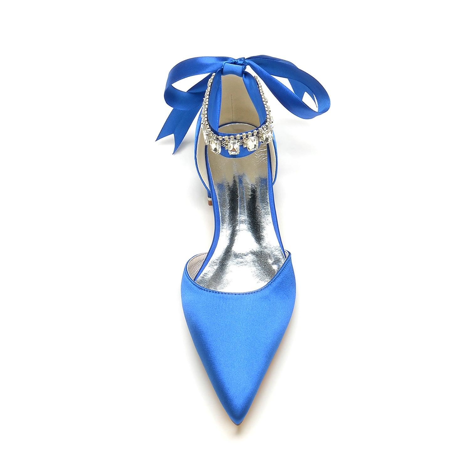 Flat Heel 2.5cm Silk-Like Shoes CK0365