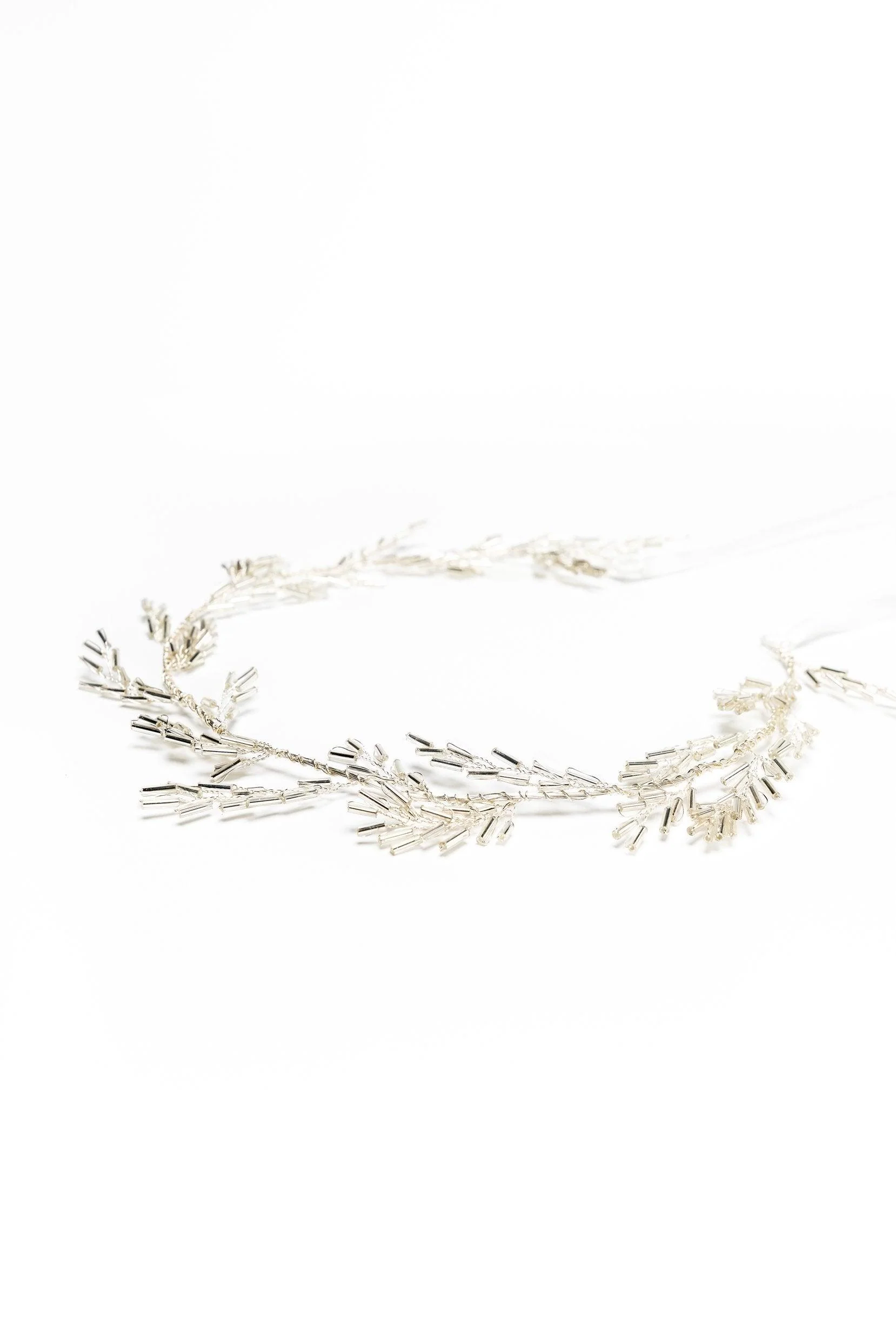 Alloy Headbands with Beads CH0347