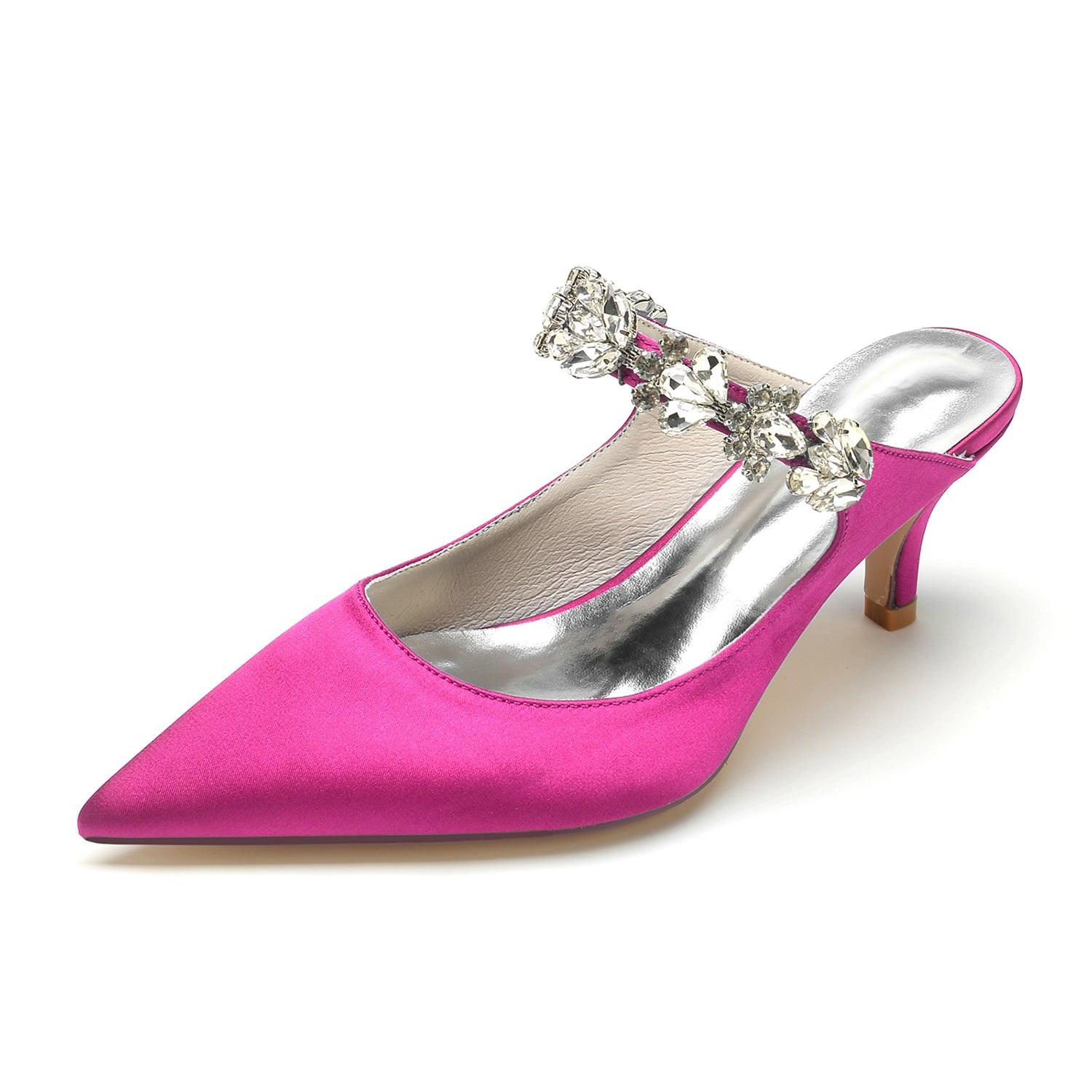 Stiletto Heel 6cm Silk-Like Shoes CK0360