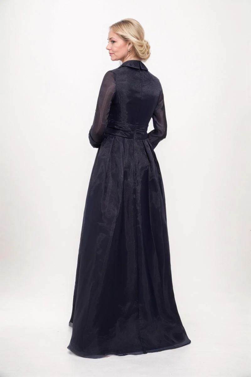A-Line Maxi Organza Mother Dress CM0235