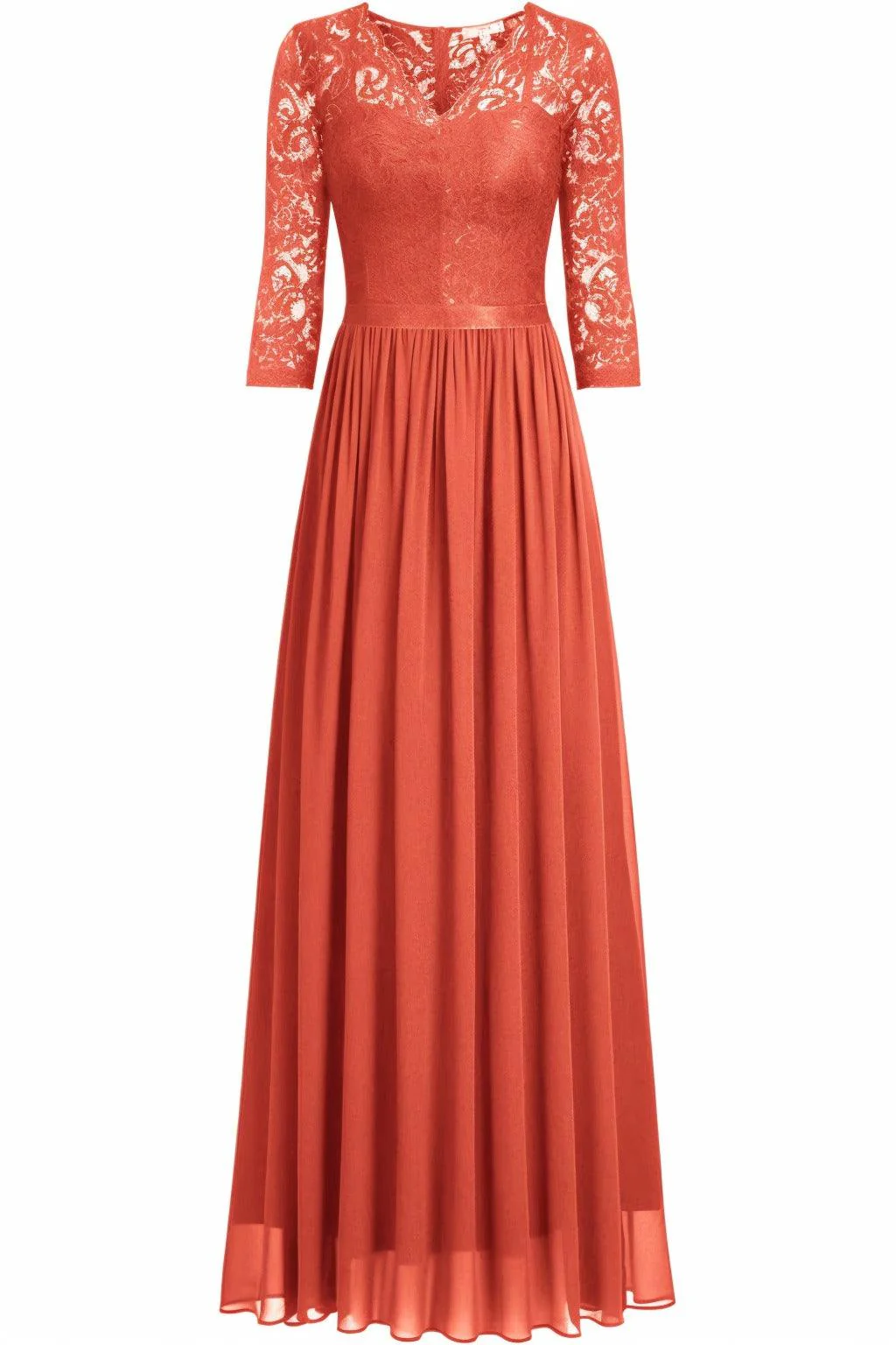 A-Line Floor Length Chiffon Prom Dress CS0421