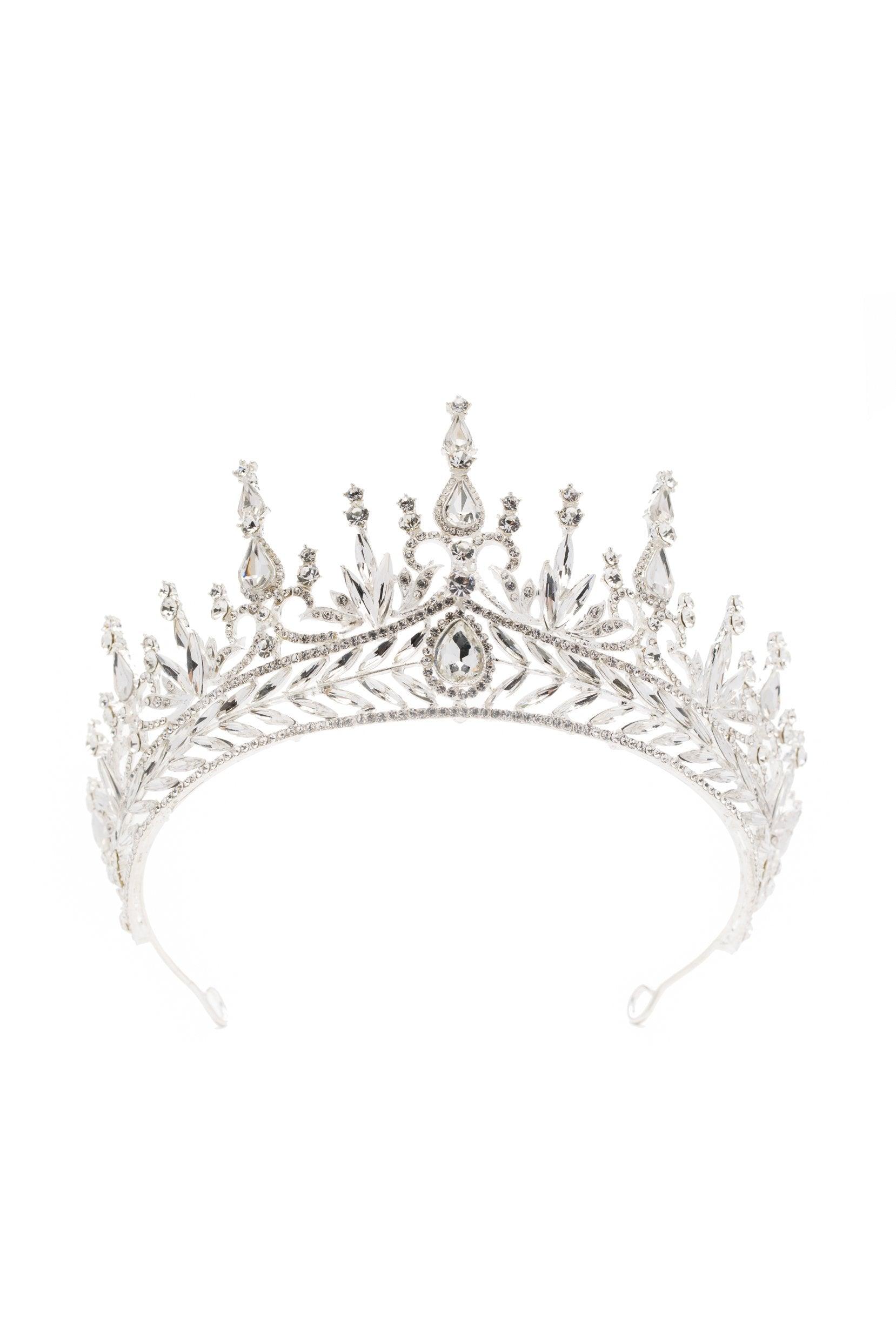 Alloy Tiaras with Crystals Rhinestone CH0371