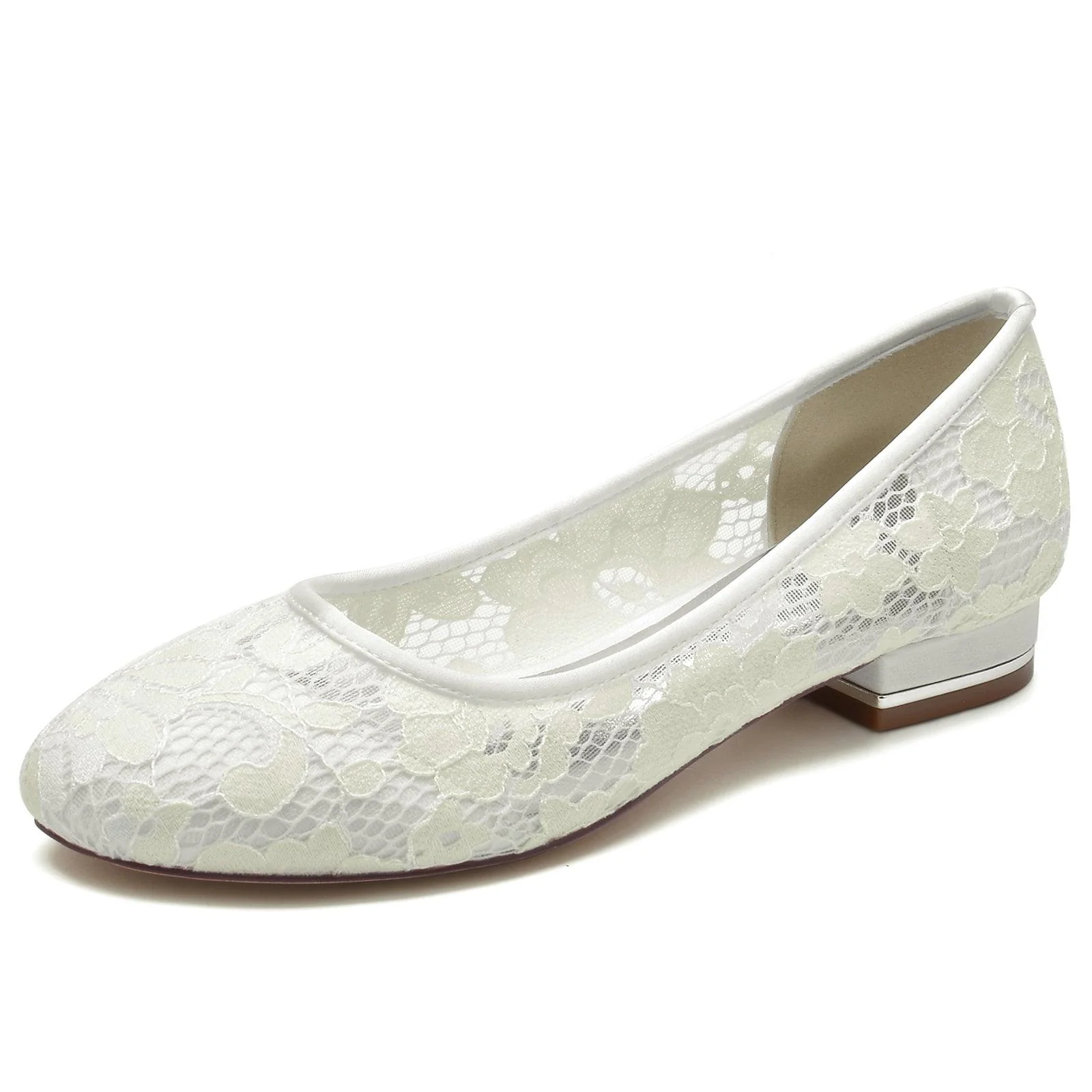 Flat Heel 2.5cm Lace Shoes CK0281