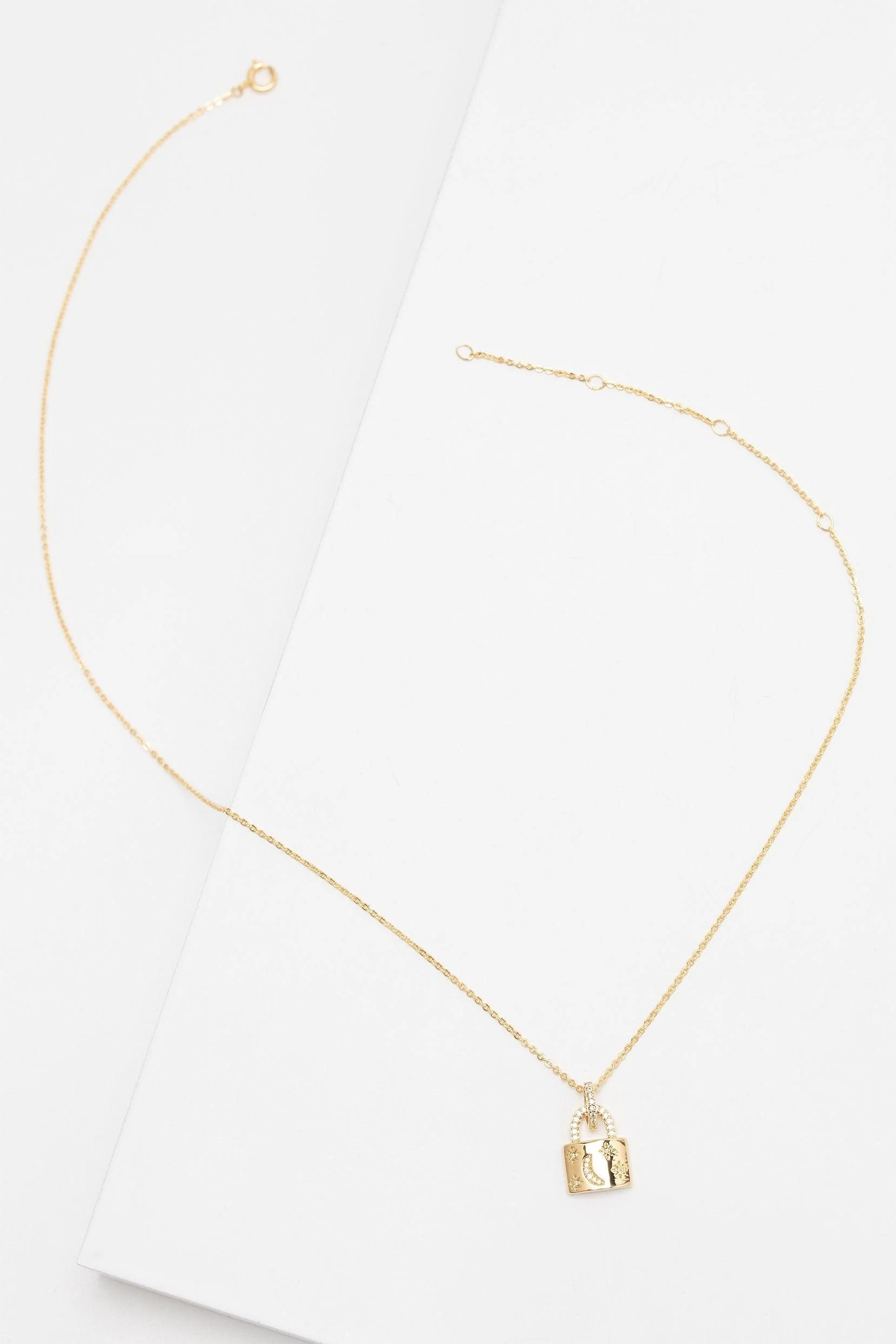 Yellow Gold Plated Necklaces CX0010