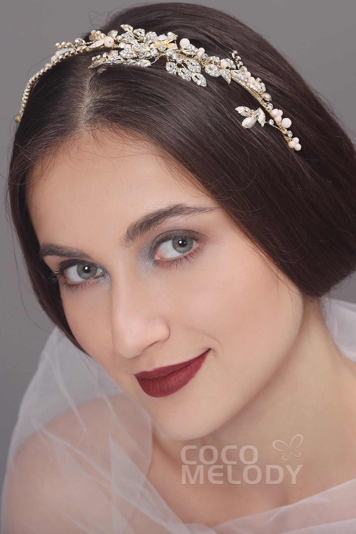 Fashion Alloy Headpiece with Crystals AH17010
