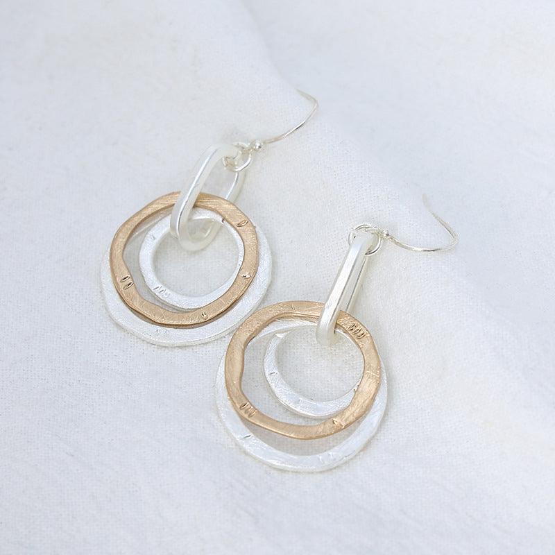 Stylish earrings Simple high sense pendant earrings 672418001308