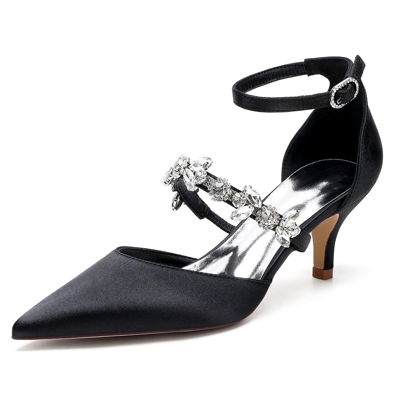 Stiletto Heel 6cm Silk-Like Shoes CK0202