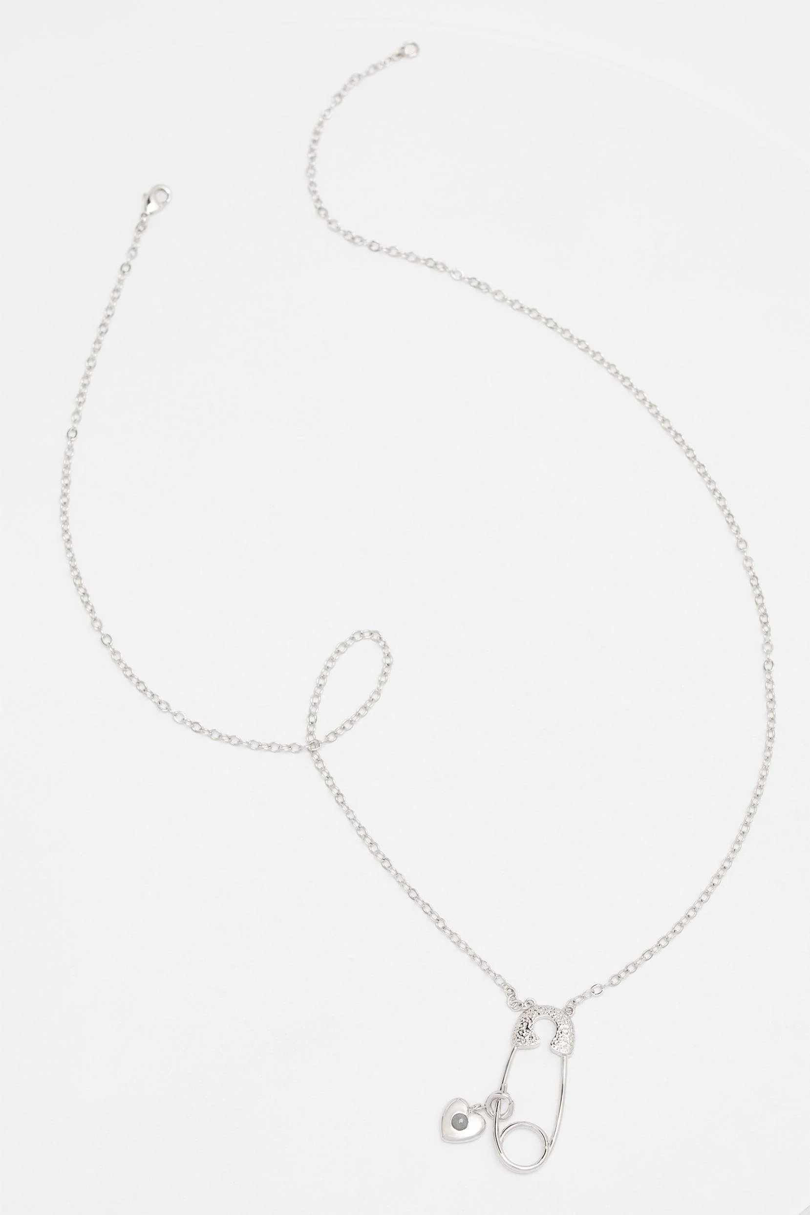 Rhodium plated Necklaces CX0011