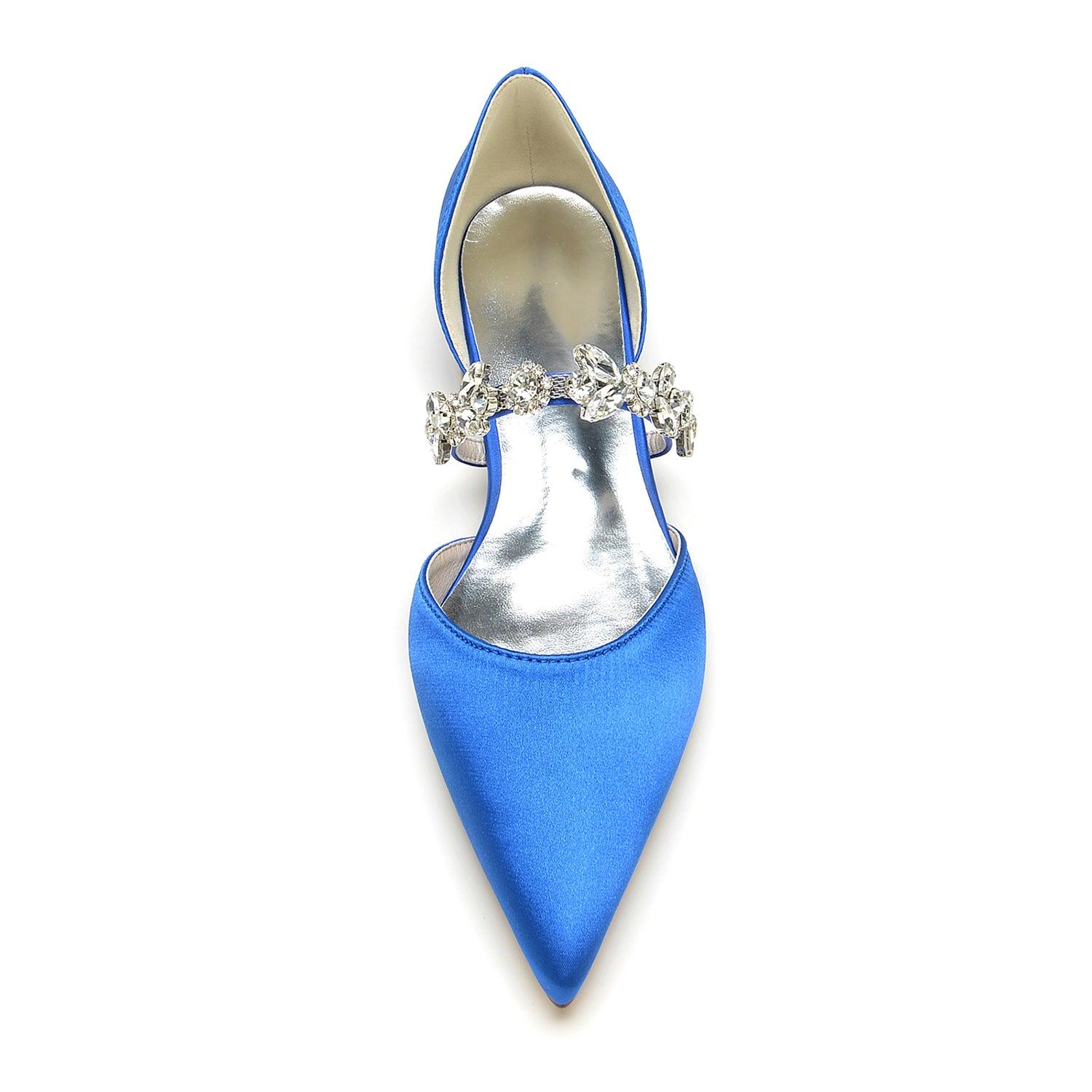 Flat Heel 2.5cm Silk-Like Shoes CK0363