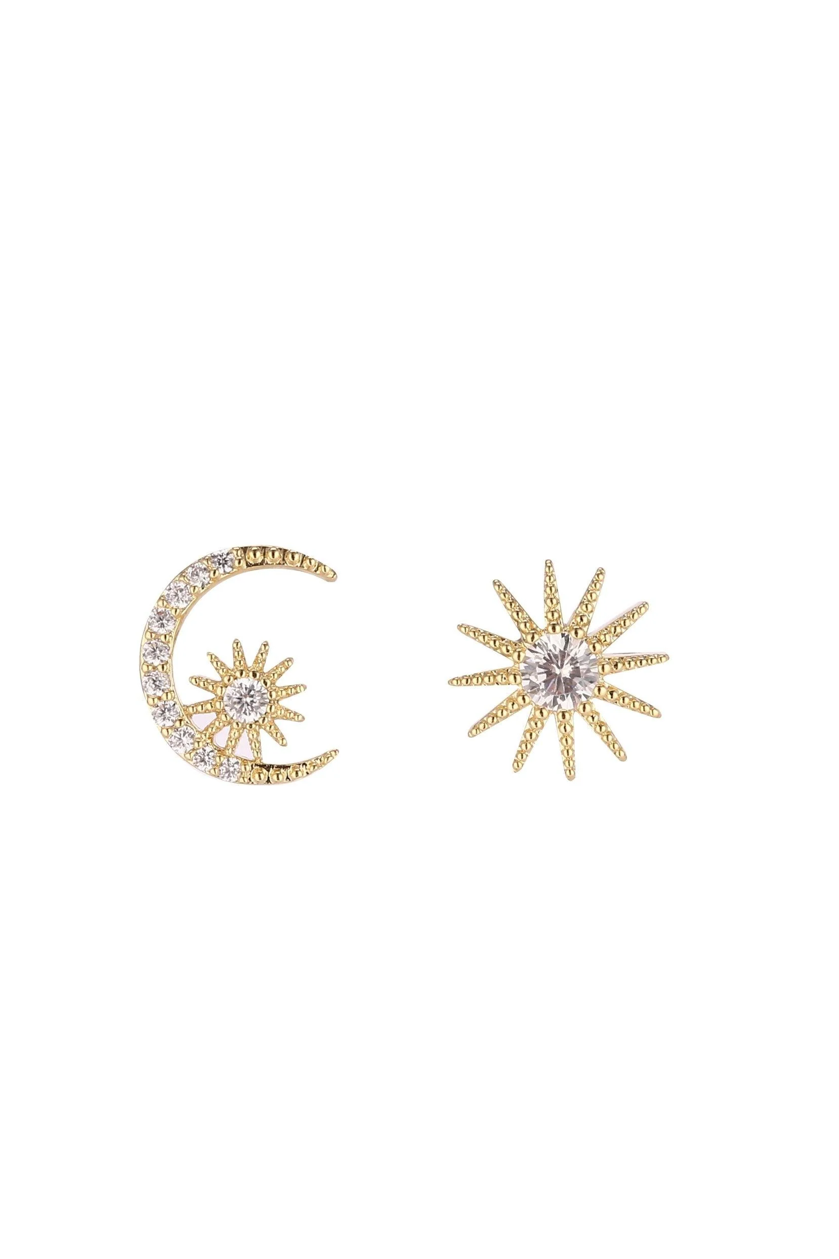 Alloy Earrings with Zircon CE0108