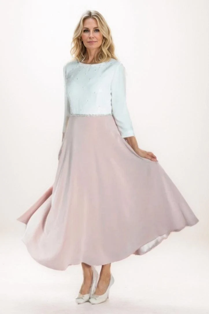 A-Line Maxi Chiffon Mother Of The Bride Dress CM0282