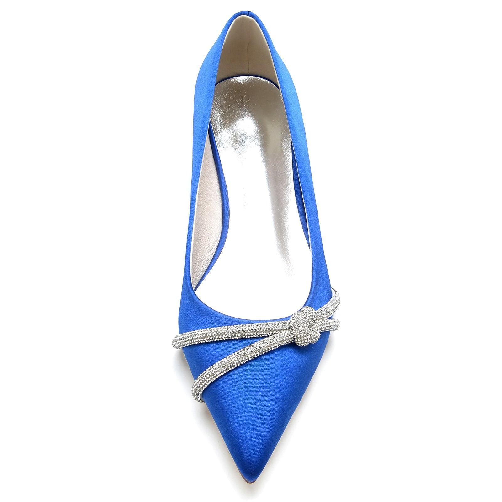 Flat Heel 2.5cm Silk-Like Shoes CK0366