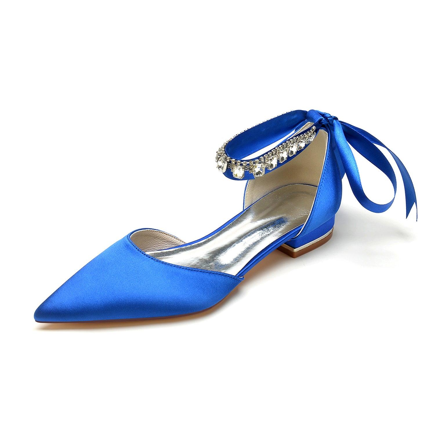 Flat Heel 2.5cm Silk-Like Shoes CK0365