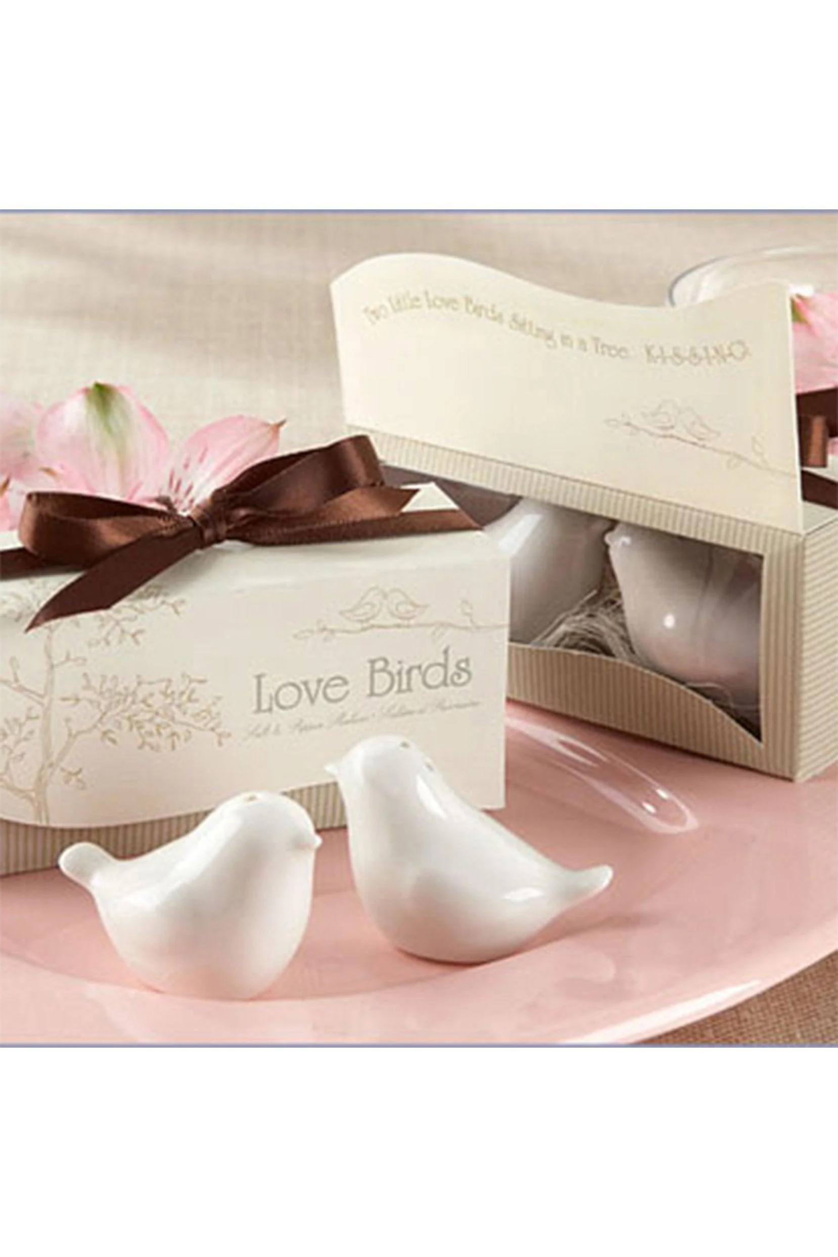 Love Birds in the Window Salt&Pepper Shakers CGF0187 (Set of 6 pcs)