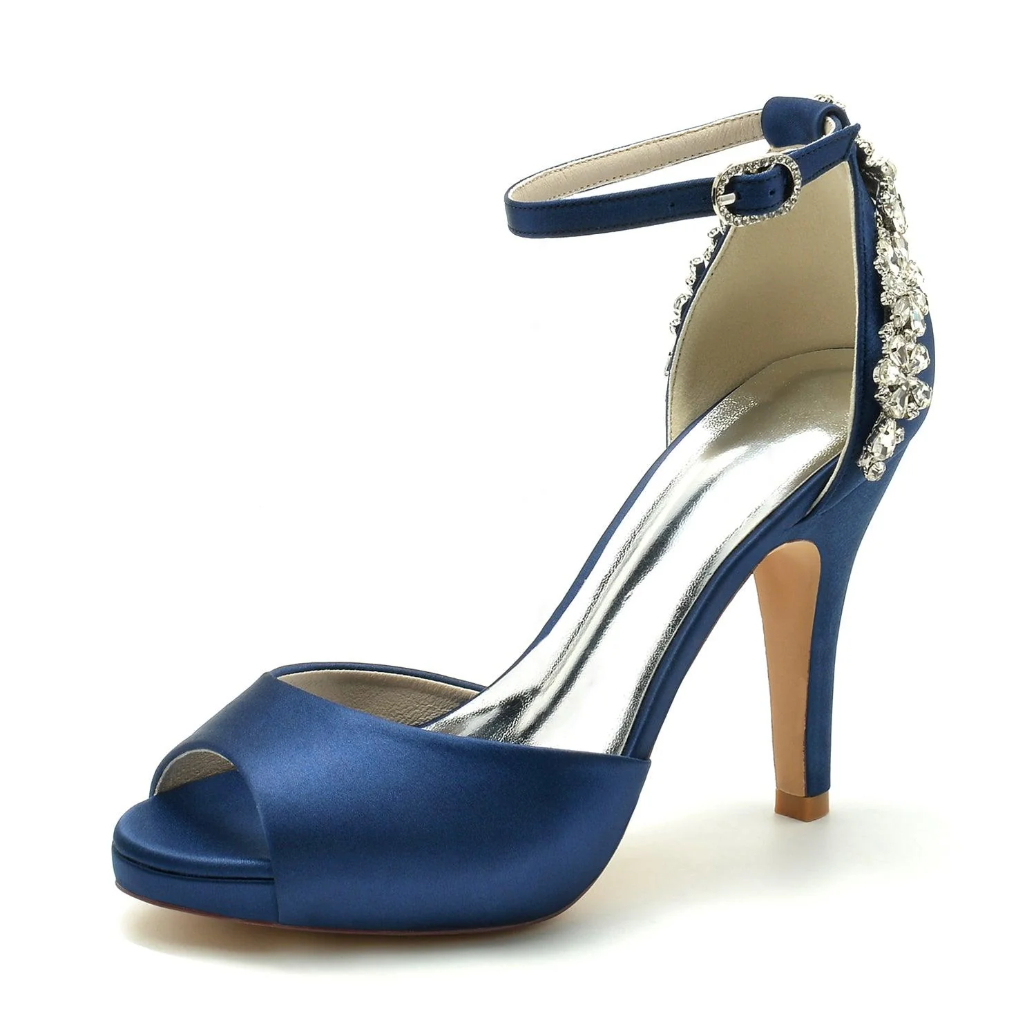 Stiletto Heel 10cm Silk-Like Shoes CK0472